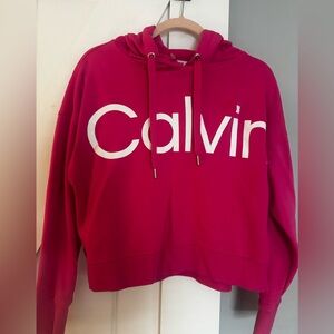 Calvin Klein Fuchsia Hoodie